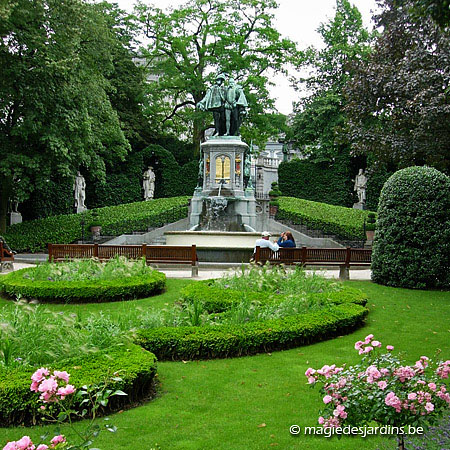 Bruxelles: Jardin du Petit Sablon